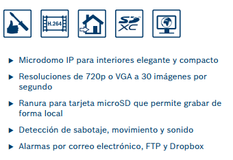 Servicio camaras de seguridad bosch ascensores  asmon