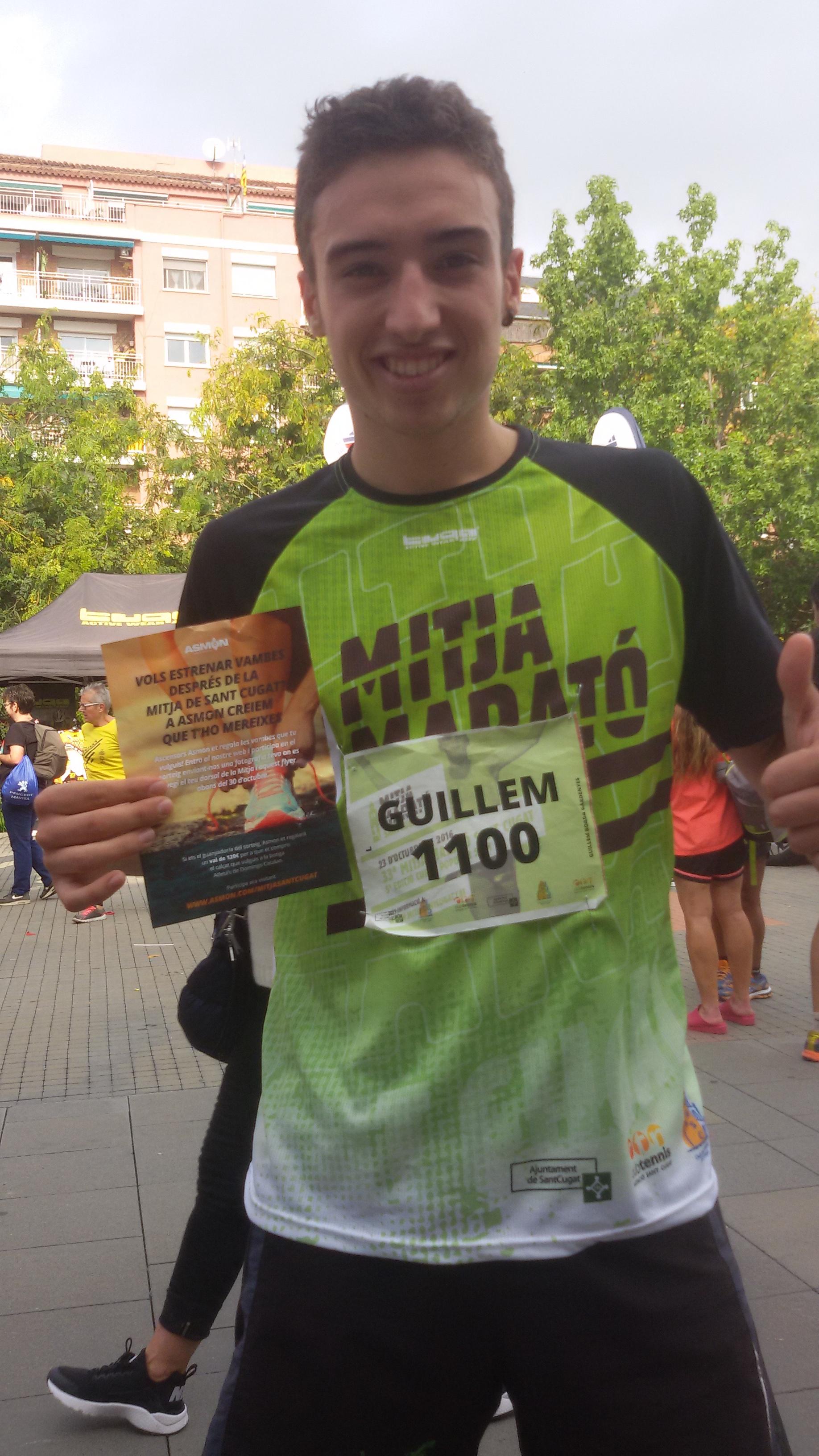 Asmon patrocina la Mitja Marat de Sant Cugat