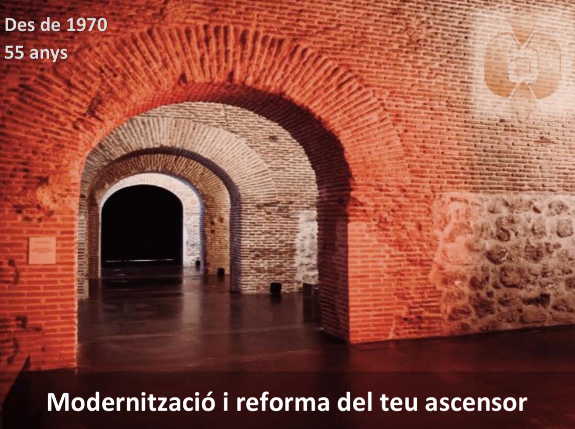Modernitzaci y reforma del teu ascensor