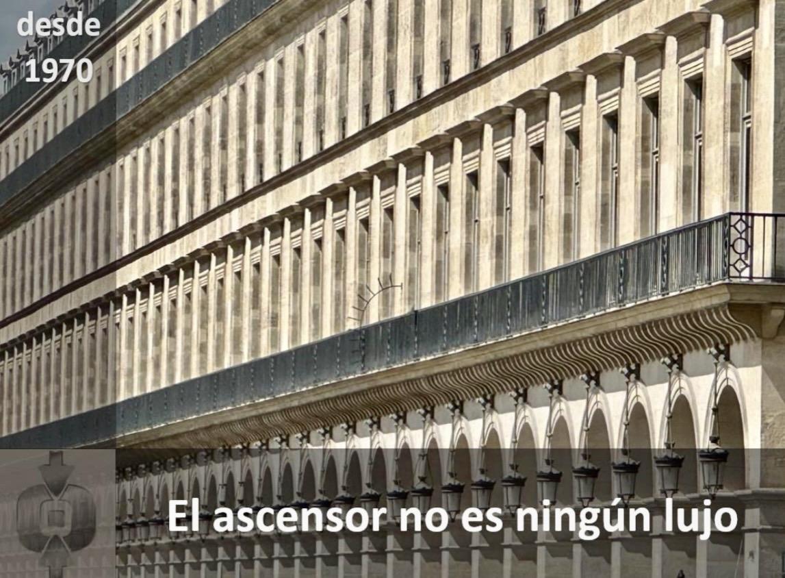 EL ASCENSOR NO ES UN LUJO